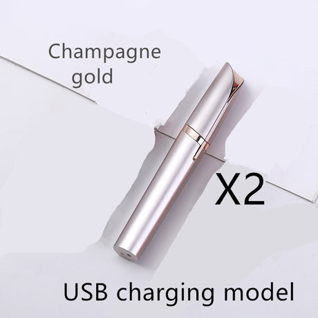 Eyebrow Epilator Maquiagem Profissional Completa Trymer Do Brwi Eye Brow Trimmer For Rasoir Visage Femme Make Up Eye Brow Shaper - Lootquake
