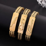 Retro Stainless Steel Three-dimensional Design Bracelet - Lootquake