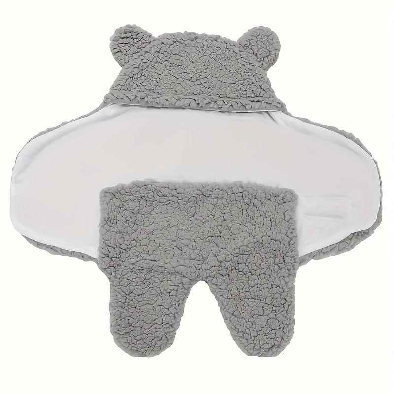 1 gigoteuse en velours, jolie couverture en forme d'ours, cadeau de Noël, d'Halloween et de Thanksgiving
