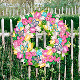 Spring Wreath Decorative Door Decor by G. DeBrekht - Easter Spring Decor - 8185301H
