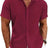 Men's Shirt Short Sleeve Casual Buckle - Lootquake