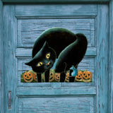 Decoración de Halloween para puerta con truco o trato de Laura Seeley - Decoración de Halloween para Acción de Gracias - 8512056H