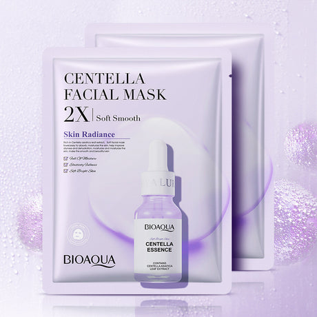 Collagen Face Mask Moisturizing Firming Face Sheet Mask Hyaluronic Acid Facial Masks Beauty Skin Care Gel Skin Care - Lootquake
