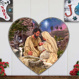 Jesus is Lord Holiday Door Decor by D. Gelsinger - Nativity Holiday Decor - 8652813H-DG