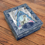 Howling at The Moon Wolves Glass Ornament by G. DeBrekht - Wildlife Holiday Decor - 762-024