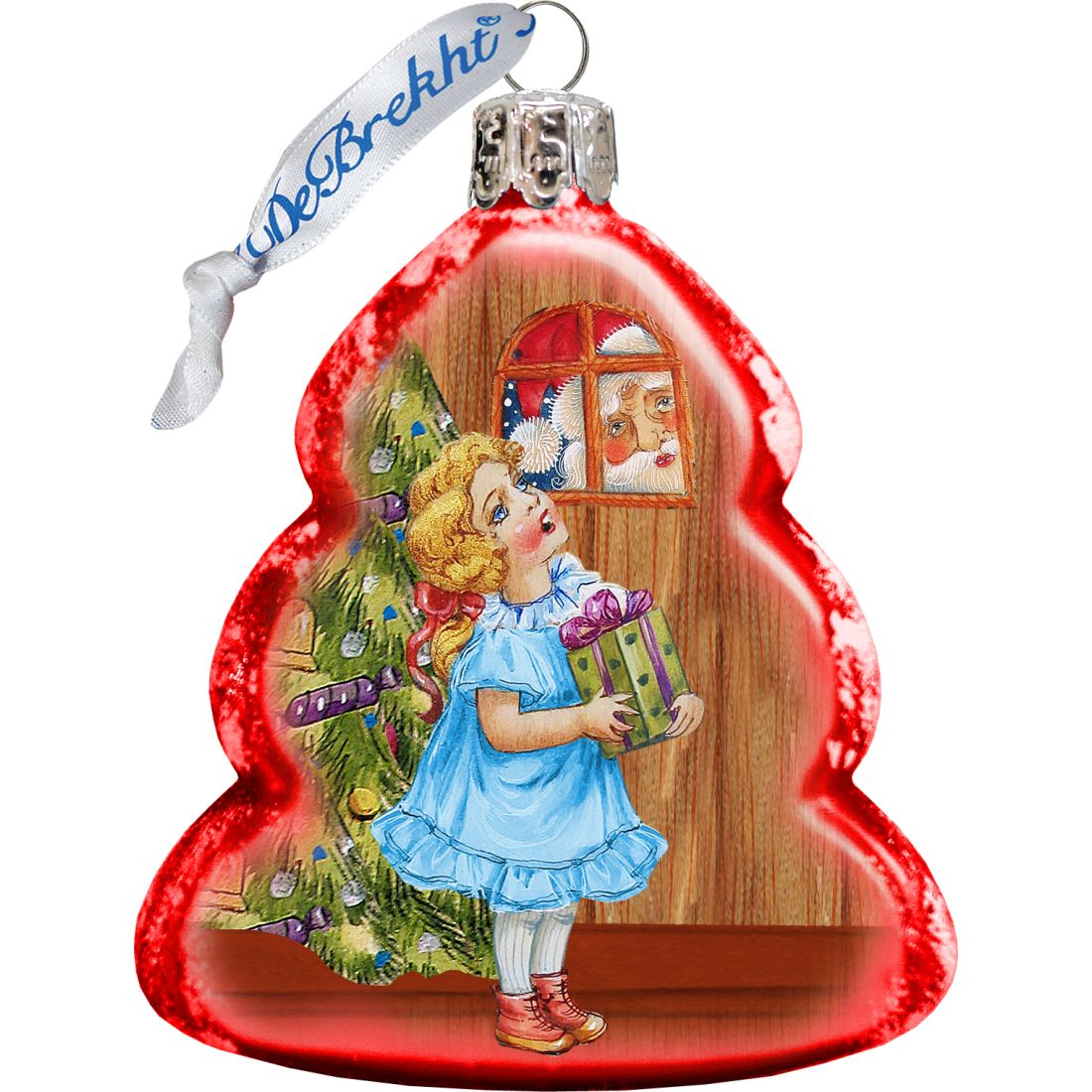 Kids Play Mercury Glass Ornaments Set of 3 by G. DeBrekht - Christmas Decor - 770117S3