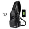 Waterproof casual one-shoulder messenger bag - Lootquake