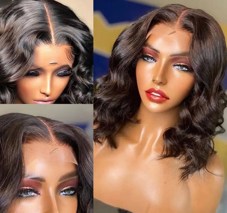 High Temperature Silk Mid-section Medium-length Curly Hair Women's Wig - Lootquake