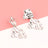 European And American Fashion Exaggerated Irregular Earrings Simple Geometric Female Vintage Earrings - Lootquake
