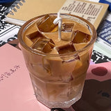 Bougie parfumée au café 300 g - Coffret cadeau créatif, style américain glacé, cadeau surprise des fêtes, emballage soigné, arôme puissant