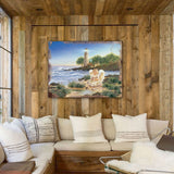 Arte mural de madera "A Little Joy Art" de D. Gelsinger - Decoración navideña - 95653B-9906