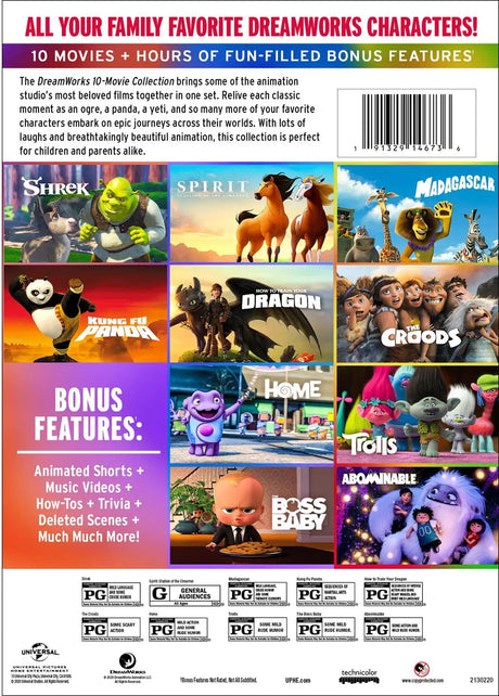 Dreamworks 10-Movie Collection (DVD) - Lootquake