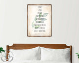 Love Joy Peace - Fruit of the Spirit - Verse Wall Decor - Contemporary Decor - Wooden Script Wall Art - 310332