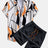 Men's Casual Suit 3D Digital Printing Short Sleeve Shirt Hawaii Suit - Lootquake
