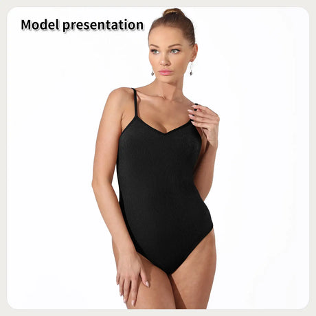 Women's Fashion Simple Solid Color Bodysuit - Lootquake