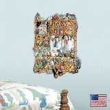 Numbers Whimsical Wall Art by Laura Seeley - Love Family Kids Decor - 8513009-LS