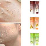 Cucumber Coconut Papaya Facial Exfoliating Gel Cream 100ml Body Cleansing - Lootquake