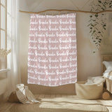 1pc Personalized Soft Flannel Blanket with Custom Name - Cozy Sofa Blanket for Son or Daughter, Unique Gift Idea with TV Blanket Function, Plush and Warm for Chilly Nights