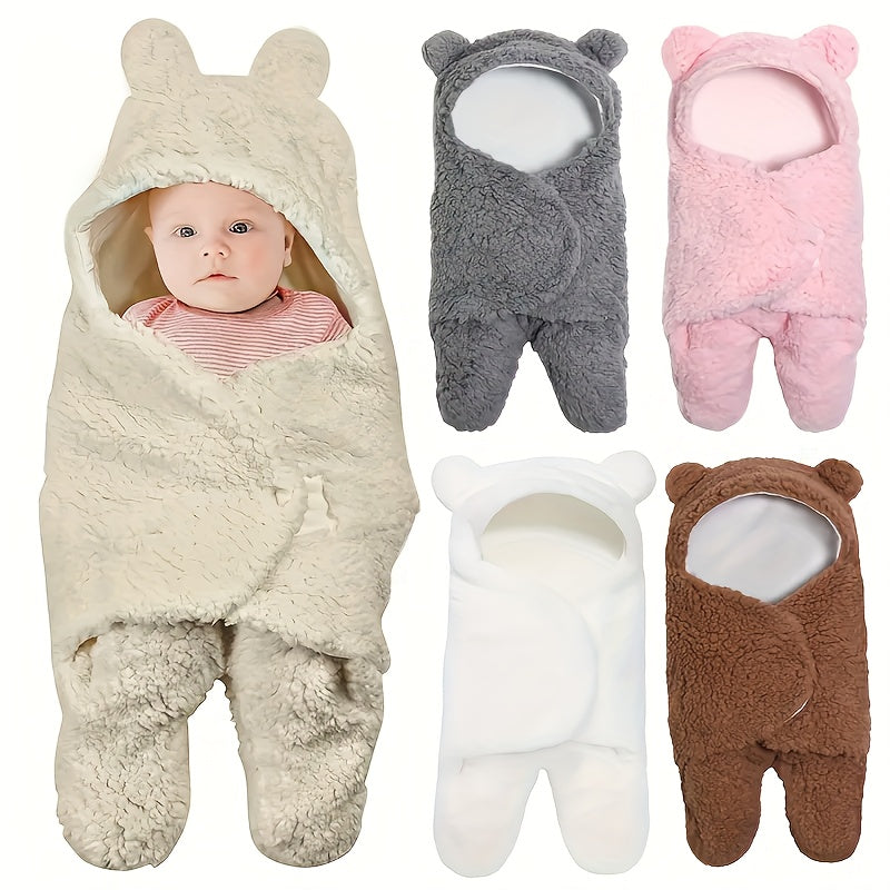 1 gigoteuse en velours, jolie couverture en forme d'ours, cadeau de Noël, d'Halloween et de Thanksgiving