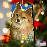 Adornos de madera "Listo cuando tú lo estés" de Laura Seeley - Decoración para mascotas, perros y gatos - 8511018-LS