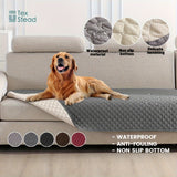 Waterproof & Non-Slip Dog Mattress Cover for Beds, Sofas, Cars | Super Soft Pet Blanket with Incontinence Protection | Machine Washable Furniture Protector Pad, Puppy Bedspread, Durable Dog Carpet