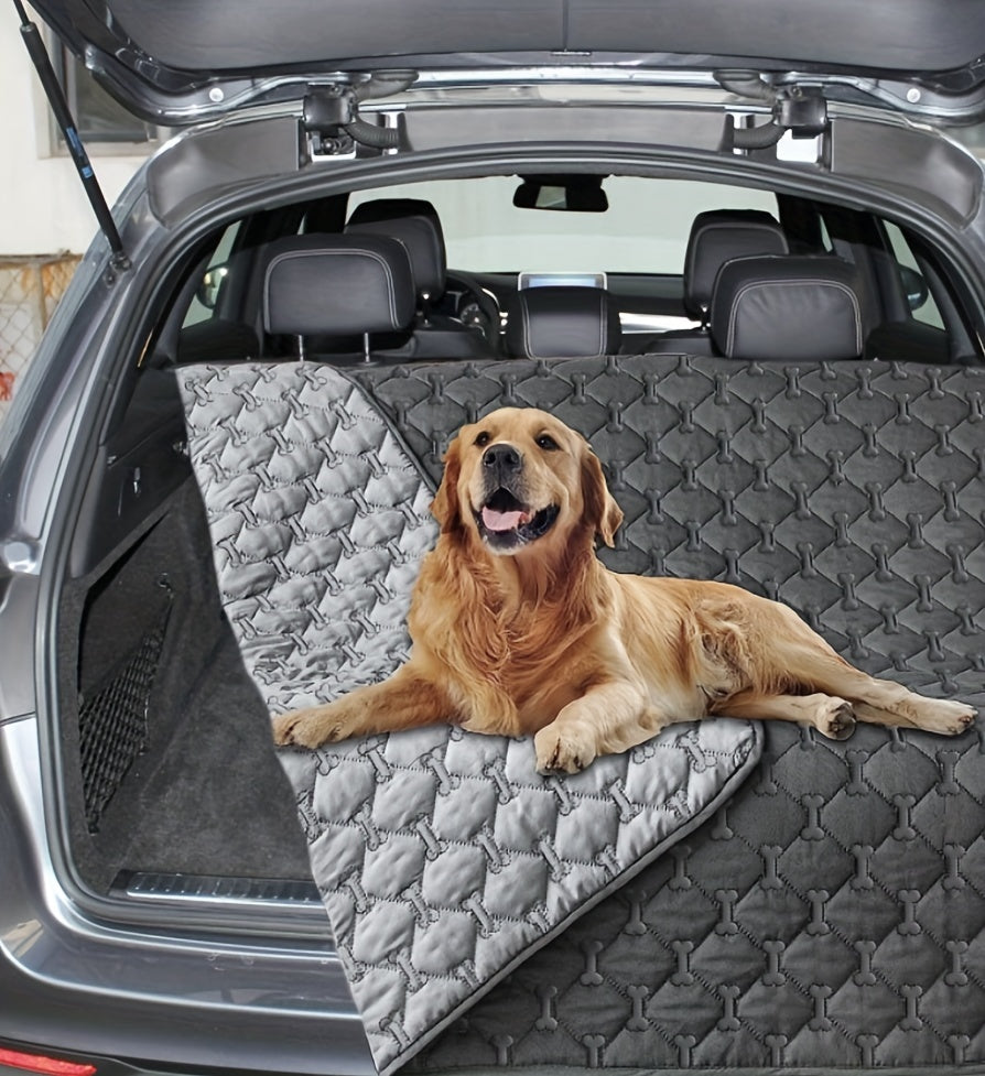 Extra Large Reversible High Quality Dog Blanket - Double-Sided Pet Bed Cover with Bone Pattern, Machine Washable Sofa Protector for Medium/Large/Small Dogs & Cats, Indoor/Outdoor Use, Blanket for Bed