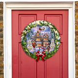 Christmas House Holiday Door Decor by D. Gelsinger - Christmas Decor - 8652812H-DG