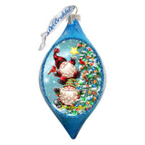Father Forgive Them Drop Glass Ornament by D. Gelsinger - Christmas Decor - 757-105-DG