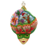 Carnival Mask Sculpted Ornament by G. DeBrekht - 621144