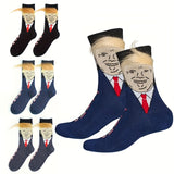 Calcetines de Trump para hombre: calcetines unisex divertidos y elegantes, ideales para fiestas, cumpleaños y otras ocasiones.