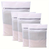 Bolsa de lavandería delicada (1/2/3/5 piezas): protege ropa interior, sujetadores, calcetines y otras prendas en la lavadora. Incluye bolsa de viaje.