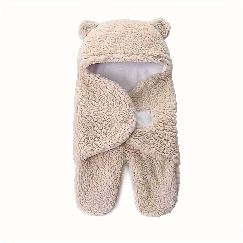 1 gigoteuse en velours, jolie couverture en forme d'ours, cadeau de Noël, d'Halloween et de Thanksgiving