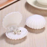 Shell Shaped Jewelry Box for Earrings and Necklaces - Lootquake