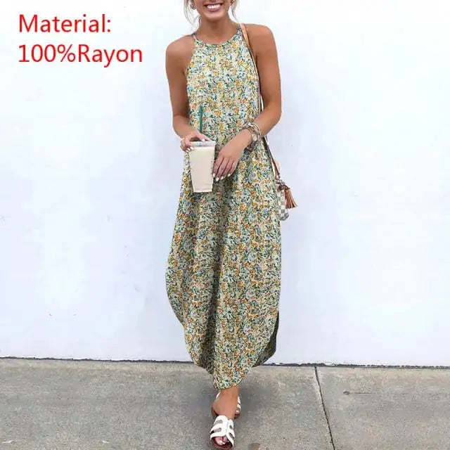 Sexy Sleeveless Summer Long Dresses - Lootquake