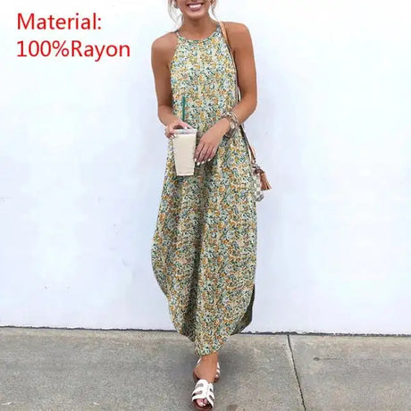 Sexy Sleeveless Summer Long Dresses - Lootquake