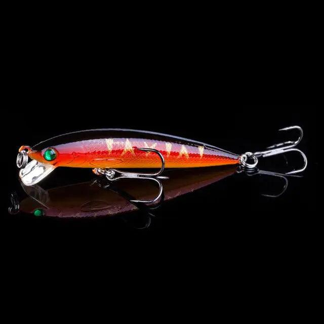7CM Triple-Sharp Minnow Fishing Lure