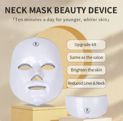 Facial Colorful LED Beauty Mask Beauty Device - Lootquake