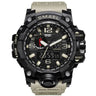 SMAEL Brand Men Sports Watches Dual Display - Lootquake