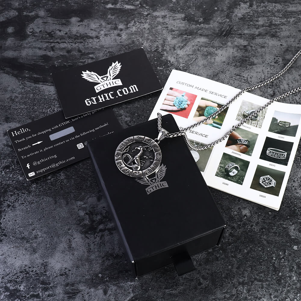 Colgante de acero inoxidable Capricornio