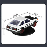 Car For lightning mcqueen  Drift Rotating Ornaments Auto Dashboard Turning AE86 Model Deco Car  Center Console Decoration