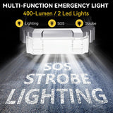 CarJump Pro Jump Starter & Air Compressor - 6000A Power, 21800mAh Capacity, LCD Screen for Effortless Car Battery Boosting