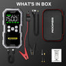 CarJump Pro Jump Starter & Air Compressor - 6000A Power, 21800mAh Capacity, LCD Screen for Effortless Car Battery Boosting