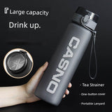 Casino Frosted Sports Water Cup Plastic Handy Cup Men and Women Creativity Portable Student Kettle with Lid Sports Bottle