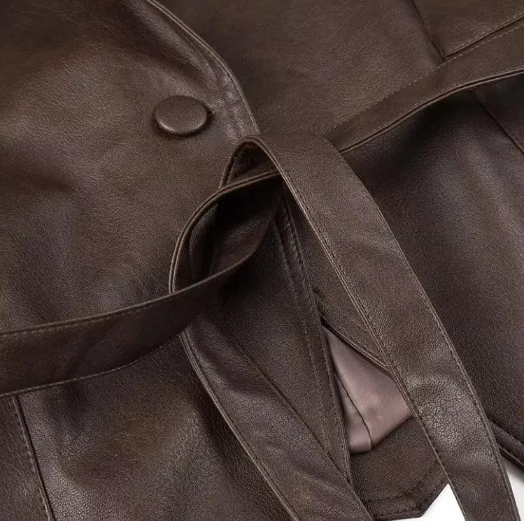 Casual Long Sleeve Polyester Coat