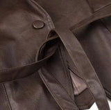 Casual Long Sleeve Polyester Coat