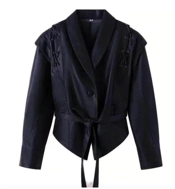 Casual Long Sleeve Polyester Coat