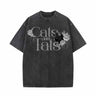 Cats And Tats Vintage Washed T-shirt