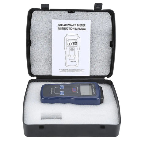 SM206 Digital Solar Power Meter Sun Light Radiation Measuring Testing Instrument - Lootquake