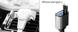 Metal Car Charger 100W Super Fast Charging Car Cigarette Lighter USB And TYPE-C Adapter - Lootquake