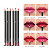 Waterproof Nude Lip Liner 36 Colors, Non-smudge